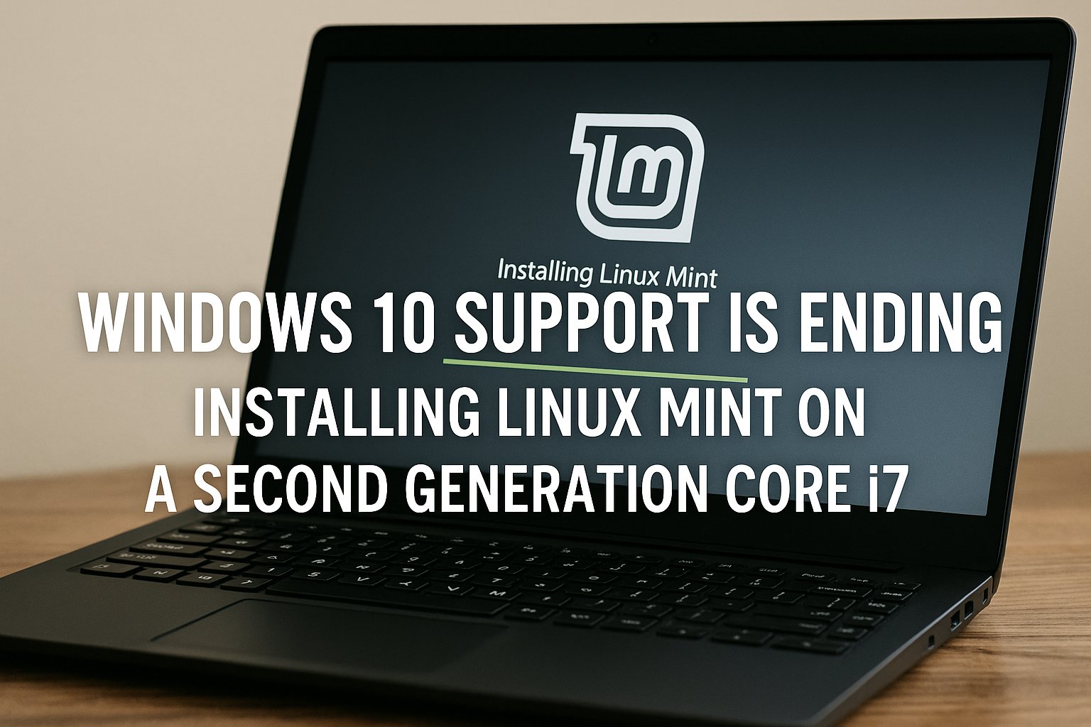 Windows11非対応PC必見！第2世代Core i7に最適なLinux Mintの