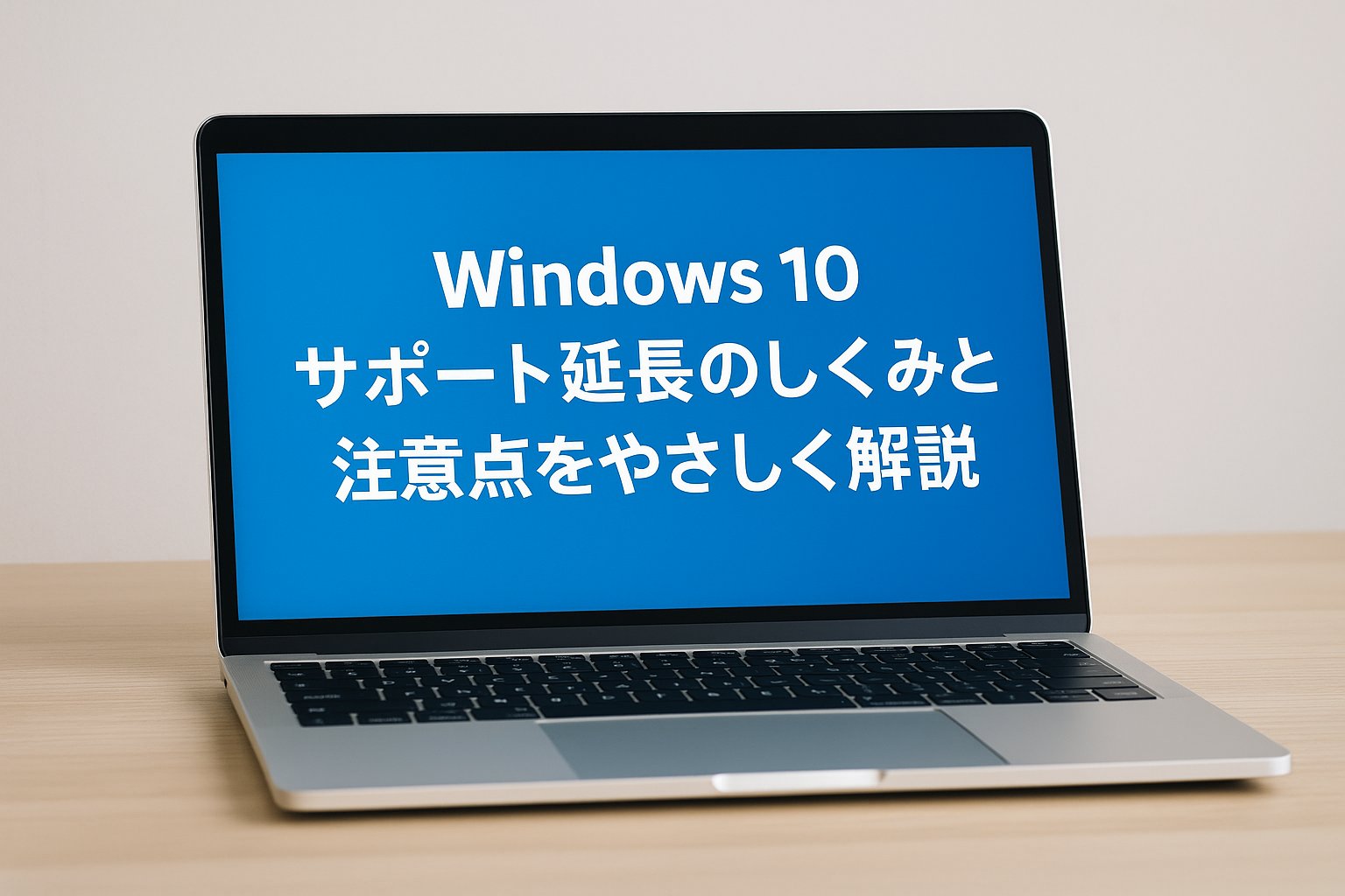 (取引中)Windows10 PC Windows 10 サポート延長のしくみと注意点をやさしく解説 - ミケのPC
