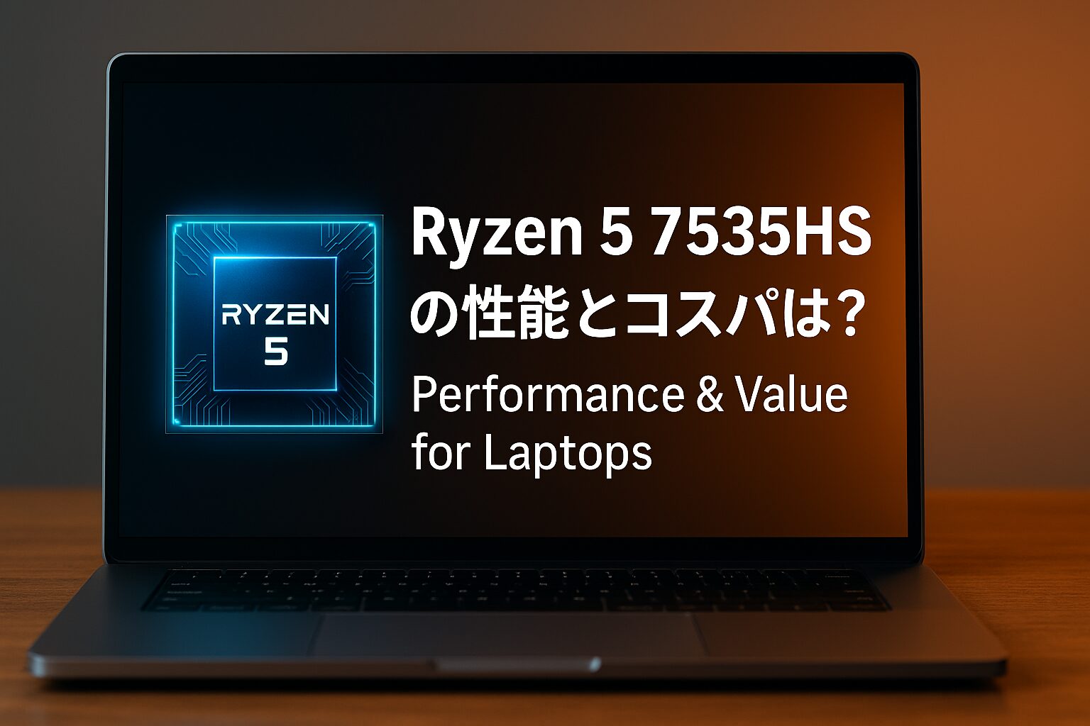 Ryzen 5 7535HSの性能とコスパは？ノートパソコンで選ばれる理由を解説